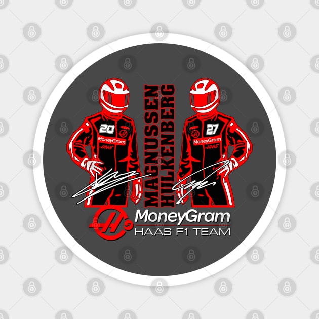 #20 and #27 Team Fan Magnet by Lifeline/BoneheadZ Apparel